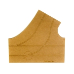 Hacker-Model HCT9405C - H0 - Kreuzung, links Straßenbettung 60° CarMotion (2 Stück)